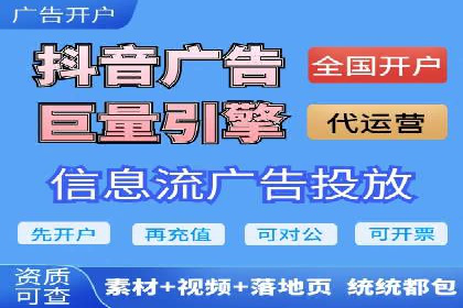 行业领先企业背后的信息流代运营案例